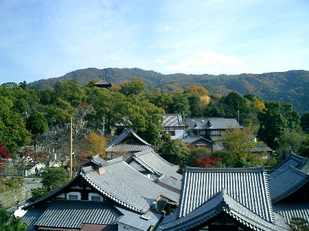 金戒光明寺三門の上から